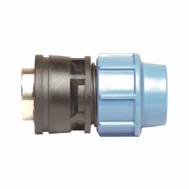 Tyleen Binnendraad-adapter met messing inzetstuk PN16