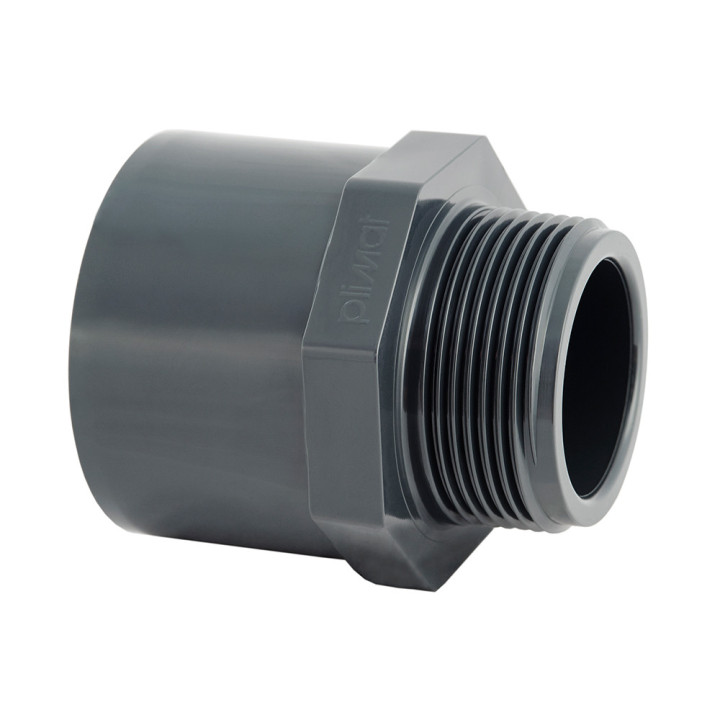 PVC Adapter LijmsokMF/schroefdraadM PN 10